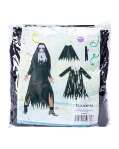 Disfraz adulto monja S-M