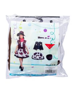 Disfraz infantil vaquera accesorios