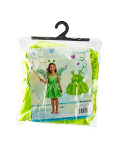 Disfraz infantil Tinker Bell verde