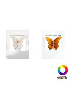 Prensa cabello figura mariposa