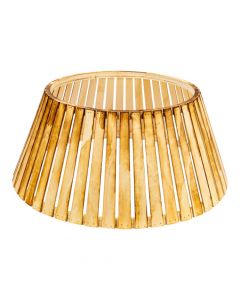 Pie árbol navideño beige