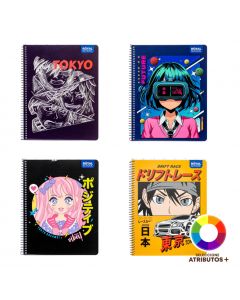 Cuaderno espiral 100 hojas