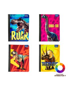 Cuaderno estampado dinosaurios