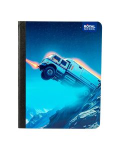 Cuaderno cosido estampado