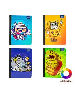 Cuaderno cosido 100 hojas