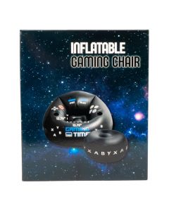 Sillón inflable negro