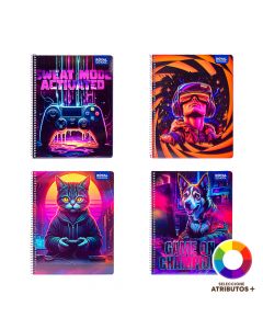 Cuaderno espiral, 100 hojas