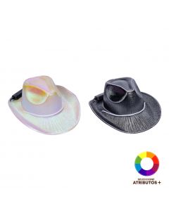 Sombrero LED tornasol