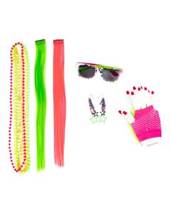 Accesorios disfraz mujer años 80