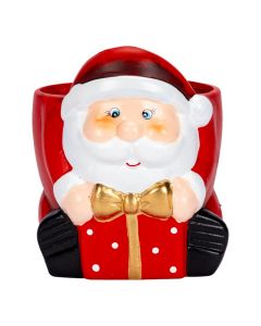 Maceta Santa navideña