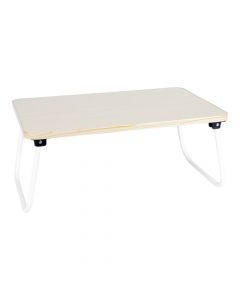 Mesa plegable melamina y metal 48x30x23cm 