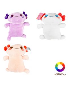 Peluche ajolote surtido