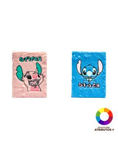 Libreta afelpada Stitch-Angel