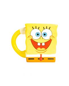 Jarra cerámica figura bob esponja 460ml