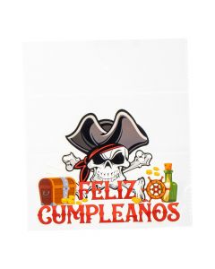 Topper pirata cumpleaños