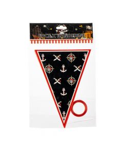 Banderín diseño pirata