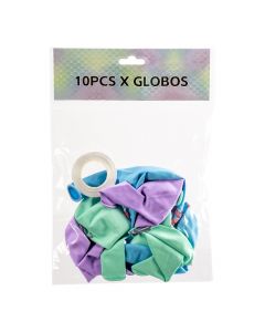 Globos temática sirena