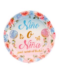 Platos estampados niño o niña