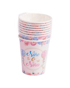 Vasos temáticos niño o niña