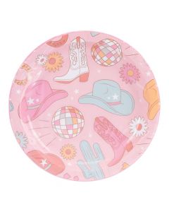 Platos temática vaquero