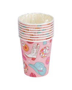 Vasos temática vaquero