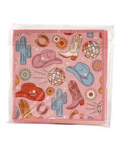 Servilletas vaquero multicolor