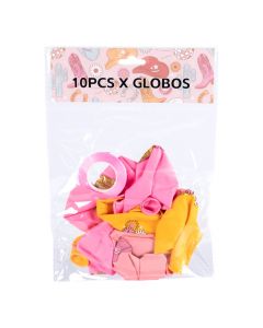 Globos temática vaquero 10 unidades