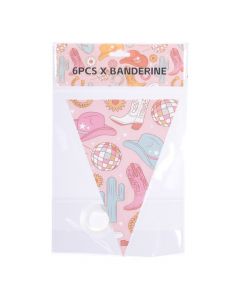 Banderines estampado vaquero