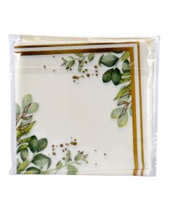 Servilletas estampado ramas