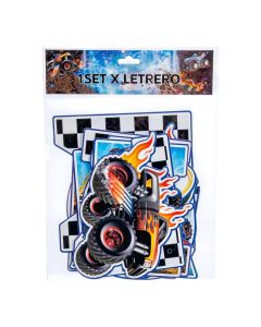 Letrero Monster Truck