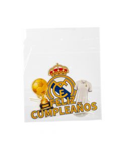 Topper cumpleaños Real Madrid