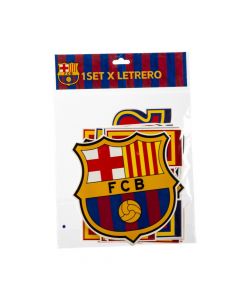Letrero cumpleaños FC Barcelona