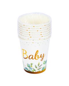 Vasos Hey Baby hojas