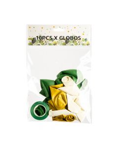 Globos látex multicolor