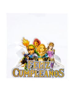 Topper para postres Zelda