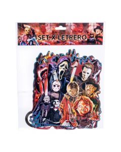 Letrero decorativo Halloween