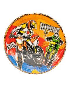 Plato estampado motocross