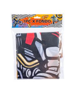 Fondo estampado motocross