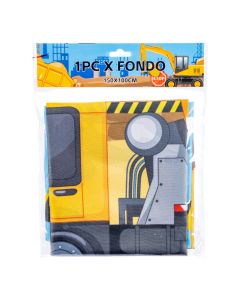 Fondo cumpleaños construcción