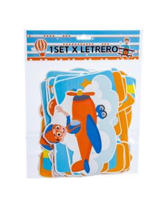 Letrero decorativo blippi