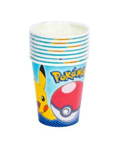 Vasos Pokémon 250ml 8und