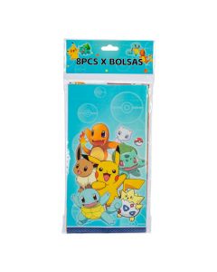 Bolsa estampada Pokémon con stickers