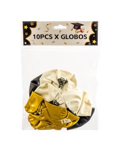 Globos para graduación