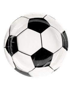 Plato decorativo fútbol