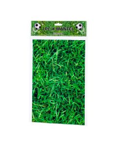 Mantel césped verde