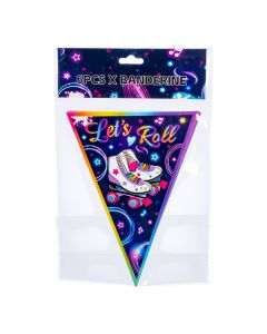 Banderín decorativo multicolor