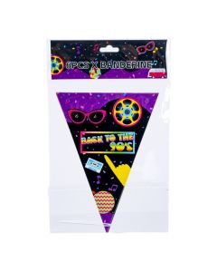 Banderín 'Back to The 90s'