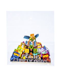 Topper Minecraft decorativo