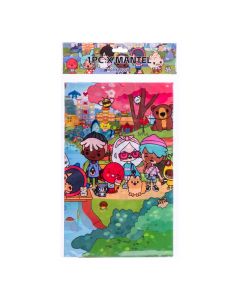 Mantel estampado toca boca world multicolor