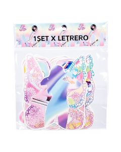 Letrero estampado musical